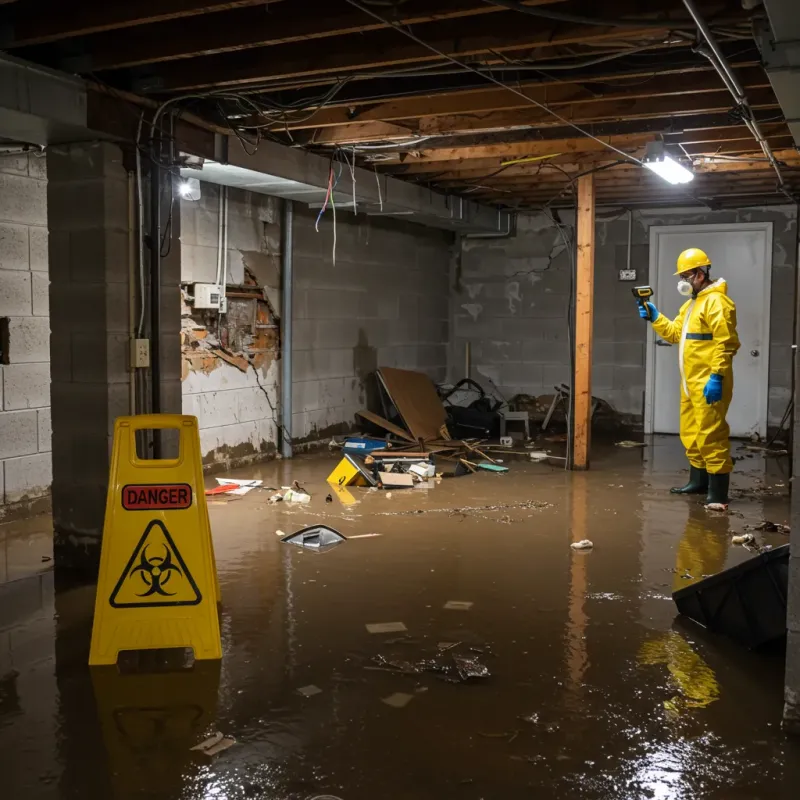 Flooded Basement Electrical Hazard in Kaanapali Landing, HI Property