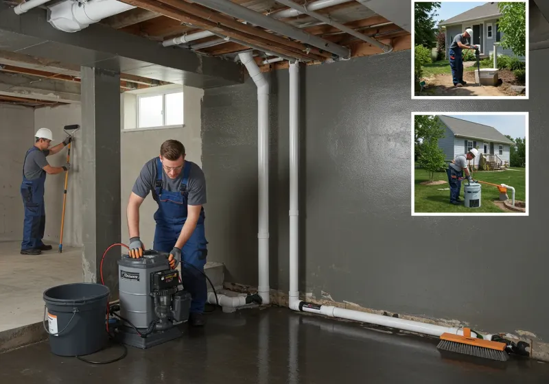 Basement Waterproofing and Flood Prevention process in Kaanapali Landing, HI